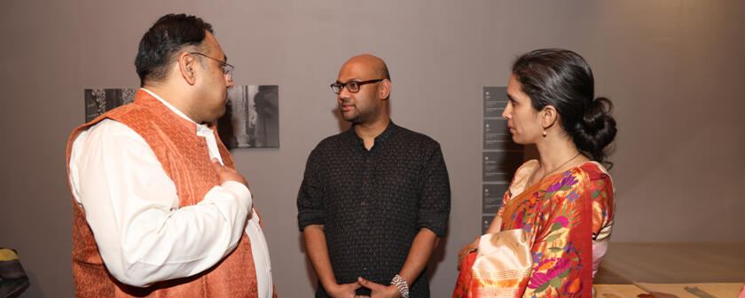 In Conversation: Dr. Tejas Garge, Director, Directorate of Archaeology and Museums, Govt. of Maharashtra;Mayank Mansingh Kaul, Textile Curator, Kāth Padar; Rasika Wakalkar, Founder-Trustee, TVAM Foundation